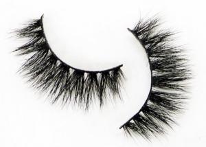 Quality Super Soft Clear Band False Eyelashes High Durability 0.1 - 0.12mm Thickness wholesale
