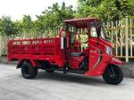 Open Body Type 2021 DAYANG 250cc Semi Cabin Cargo Tricycle 300cc Red Color Power