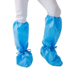 Quality Waterproof Non Slip Disposable Boot Cover With Elastics 15x39cm 17x40cm wholesale