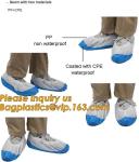 Disposable Blue waterproof rain boot/shoe covers,rain cover for shoes,Eco