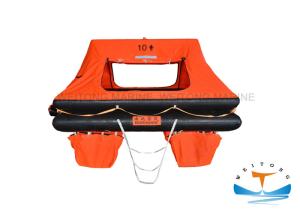 Quality Orange Marine Life Raft Self Righting OEM/ODM Available MSC 293 Standard wholesale