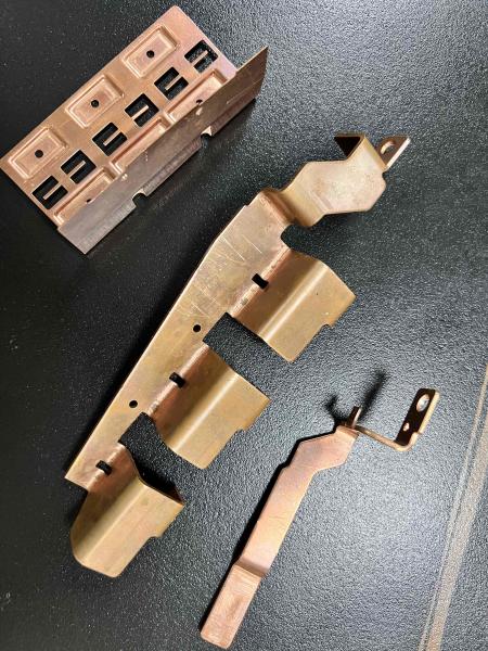 Custom Copper Stamped Electrical Connectors – Precision Conductive Busbar