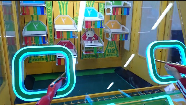 Metal Indoor Arcade Shooting Game Gift Vending Machine