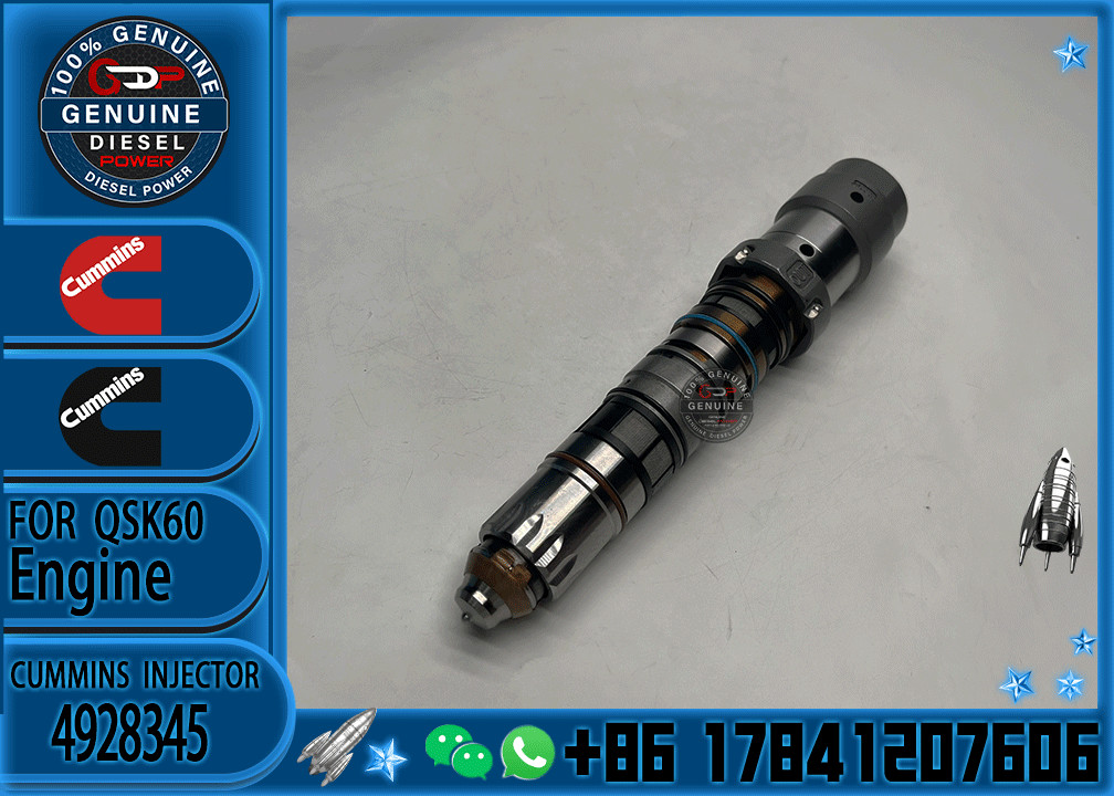 Construction Machinery Spare Parts Injector 3867762 4928345 4087886 4001830 Fix QSK19 K19 Engine