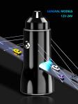 Black One Port 5V 1A Portable Smartphone Charger FCC Compliant