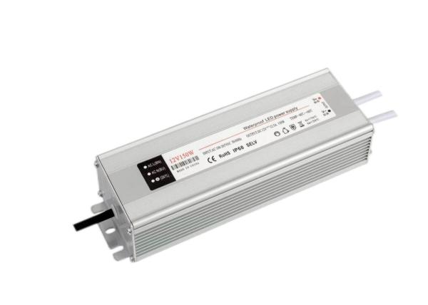 12V/24V/36V/48V Waterproof LED Power Supply - 150W Output, IP67 Rated | Reliable