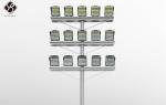 Bright LED Floodlights For Football Pitches , Stadium Flood Light 60000LM