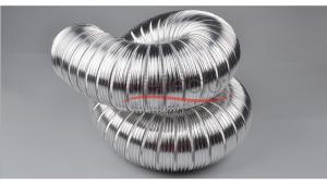 Quality HVAC Parts Semi Rigid Aluminum Duct 100MM Diameter 8 Flexible Aluminum Duct wholesale