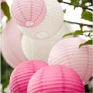 Quality Hot sale pink chinese handmade paper lantern wholesale