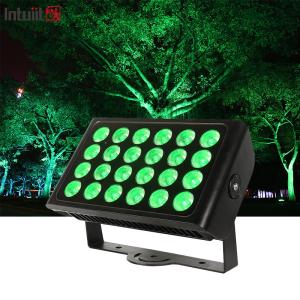 Quality Waterproof 24pcs 160w LED Flood Light RGBW 4 In 1 City Color Light 24*10w Outdoor LED Wall Washer Stage Lights wholesale
