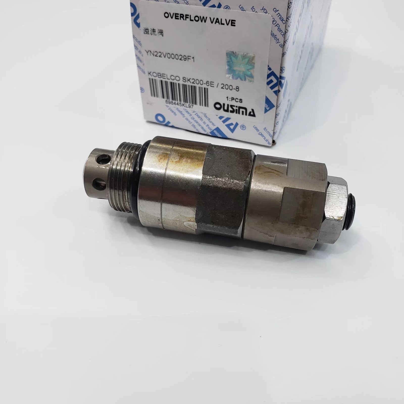 YN22V00029F1 Excavator Hydraulic Valve For Kobelco SK200-6E SK200-8