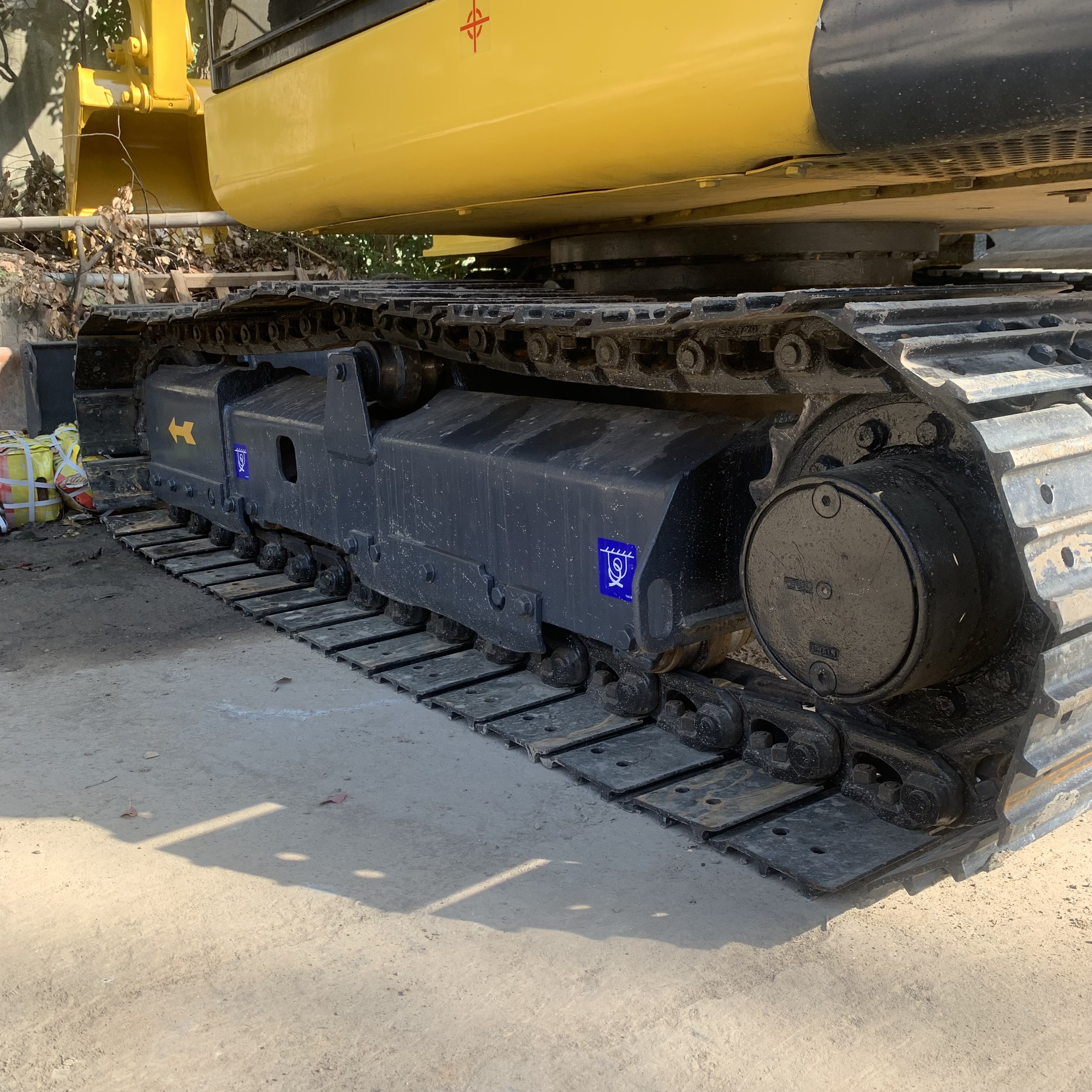 Used Komatsu PC56MR Mini Excavator 5ton with Original Color and Operating Weight 5300