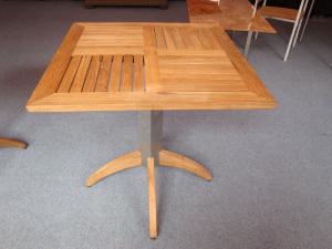 Quality China LFurniture Square Wood Table with Metal Foot-7 wholesale