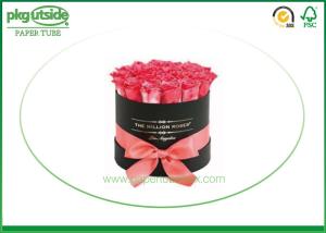 Quality Luxury Bouquet Flower Boxes Embossing Surface Finish Environmentally Friendly wholesale