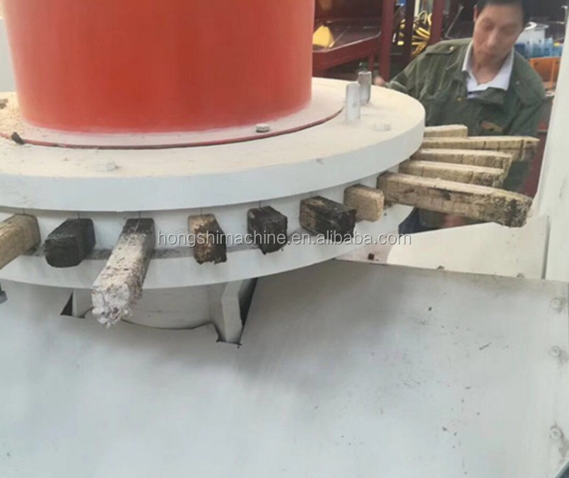 0.8-1t/h Coffee Husk Briquetting Machine , High Speed Cotton Stalk Press Machine