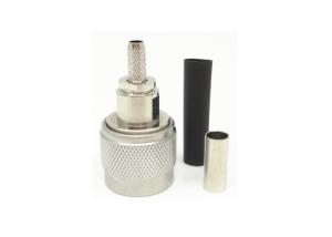 Quality N Type Right Angle Coax Connector Male Gender Good Electrical Characteristic wholesale