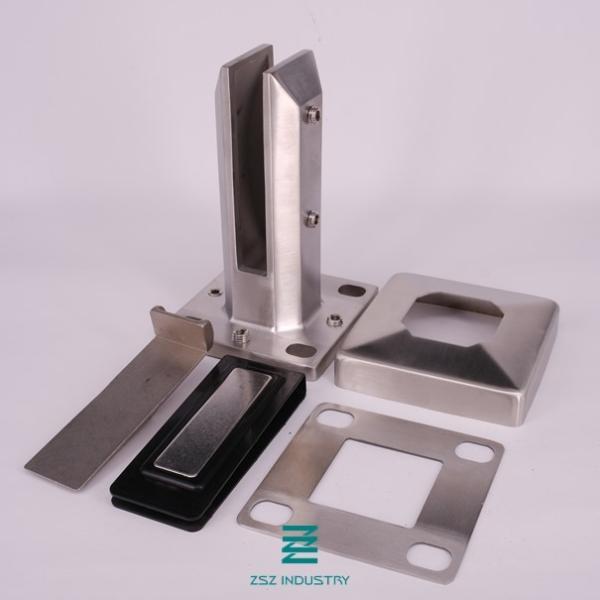 Satin / Mirror Finish Frameless Glass Spigots Stainless Steel 304/316/2205