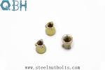 Conical Nut Zinc Plating Carbon Steel Non Standard Fasteners Yellow
