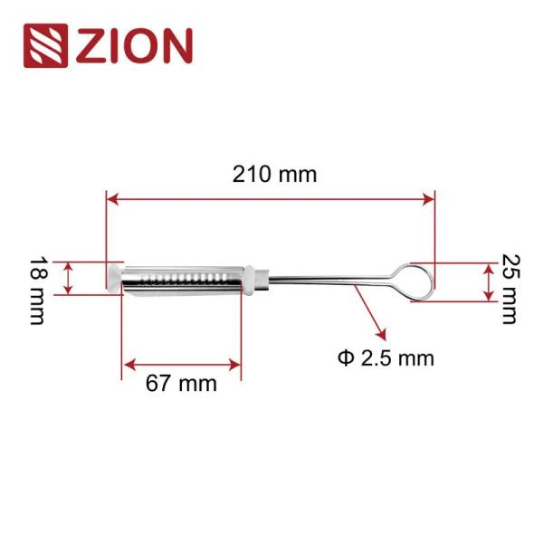 FTTH Stainless Steel Flat Cable Drop Clamp | Durable Fiber Optic Wire Clamp for