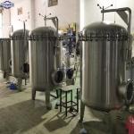 High Efficiency 3 Micron PP Filter Bag Filter Housing For Coconut Water Milk Oil
