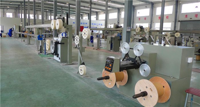 Premise Cable Machine Fiber Optic Cable Production Line Stranding Sheathing