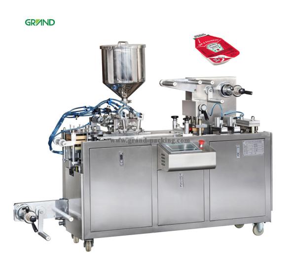Automatic Aluminum PVC Blister Packaging Machine , Small Blister Packaging