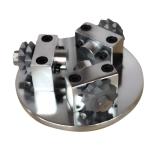 Vacuum Brazed Diamond Bush Hammer Wheel for Durable Abrasive Disc and Granite
