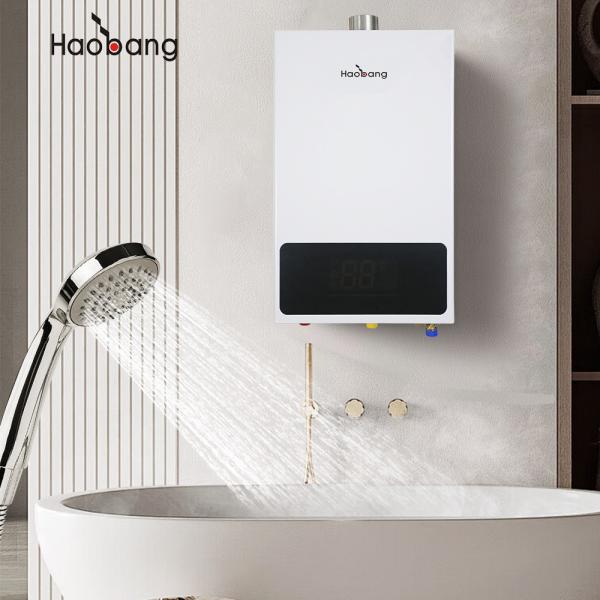 Kitchen / Balcony Forced Exhaust Gas Water Heater With Electric Ignition And
