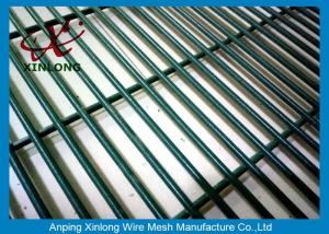 Quality 4.0mm Low Carbon Iron Wire PVC Coated 358 Security Fence For Prison wholesale
