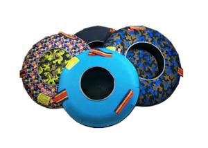 Quality Camouflage Color Inflatable Sports Games For Adult &amp; Children / Rubber Ring Sledding Tubes wholesale