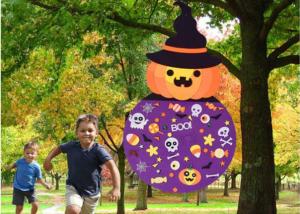 Quality EN71 Recyclable 52pcs Felt Halloween Decorations Outdoors Kit wholesale