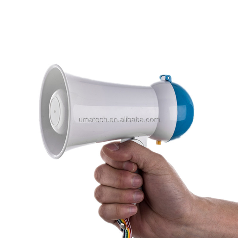 Best Seller 5W Little Plastic Toy Megaphone with Music Music Feature and NO Apt-x Support
