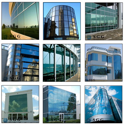 standard size of glass reflective