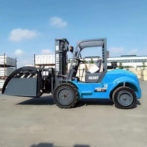 Quality Productive Interal Combustion All-terrain Forklift Truck Working Pressure 18.5 Mpa wholesale