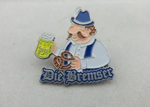 Quality Iron Stamping, Die Struck Karneval Lapel Pin by Antique Nickel Plating (OEM &amp; ODM) wholesale