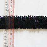 20KJ73 Fashion Metallic Lace 3cm Sequin Braid Trim