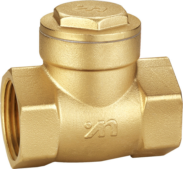 3109 Female X Female Threaded Brass Check Valve Horizontal Type