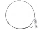 Coiled CPAP Cleaning Brush / Flexible Pipe Cleaning Brush Stainless Steel Handle