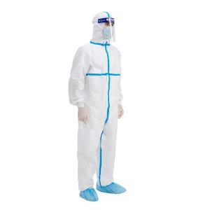 Quality Medical Clinic Uniform Disposable Protective Coverall PE PP wholesale