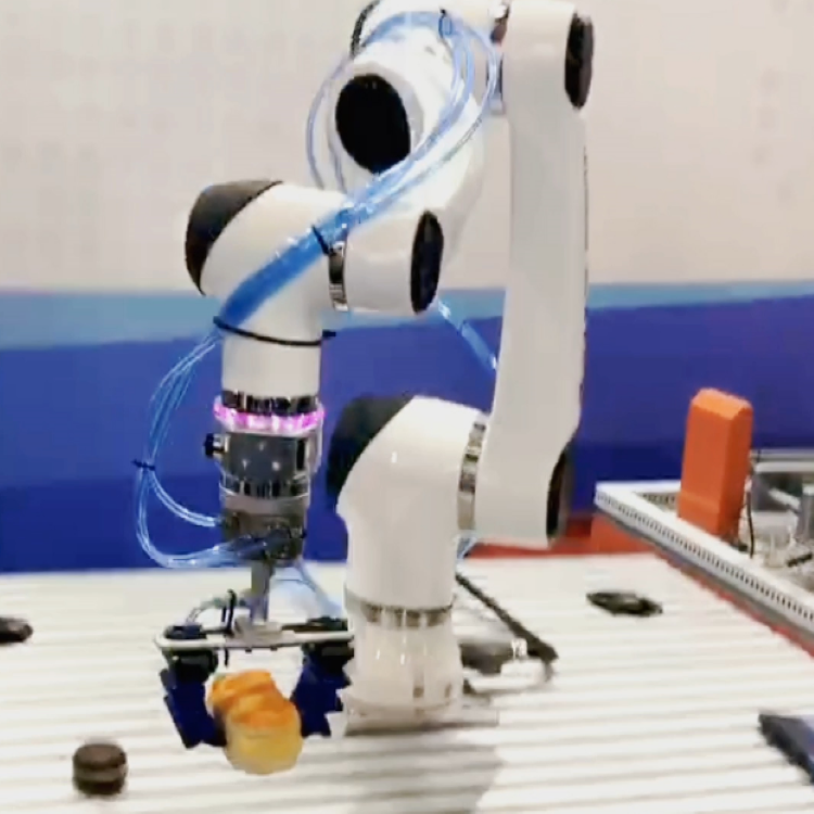 Robot Arm 6 Axis Of Elfin E05 5kg Payload Used For CNC Pick And Place As Collaborative Robot