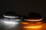 Flowing LED Side Rear View Mirror Lights Cover Turn Signal For Honda Civic