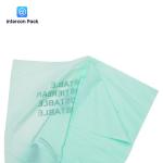 Intercon Pack Plastic Packaging Bag Biodegradable Cornstarch Carrier Bags