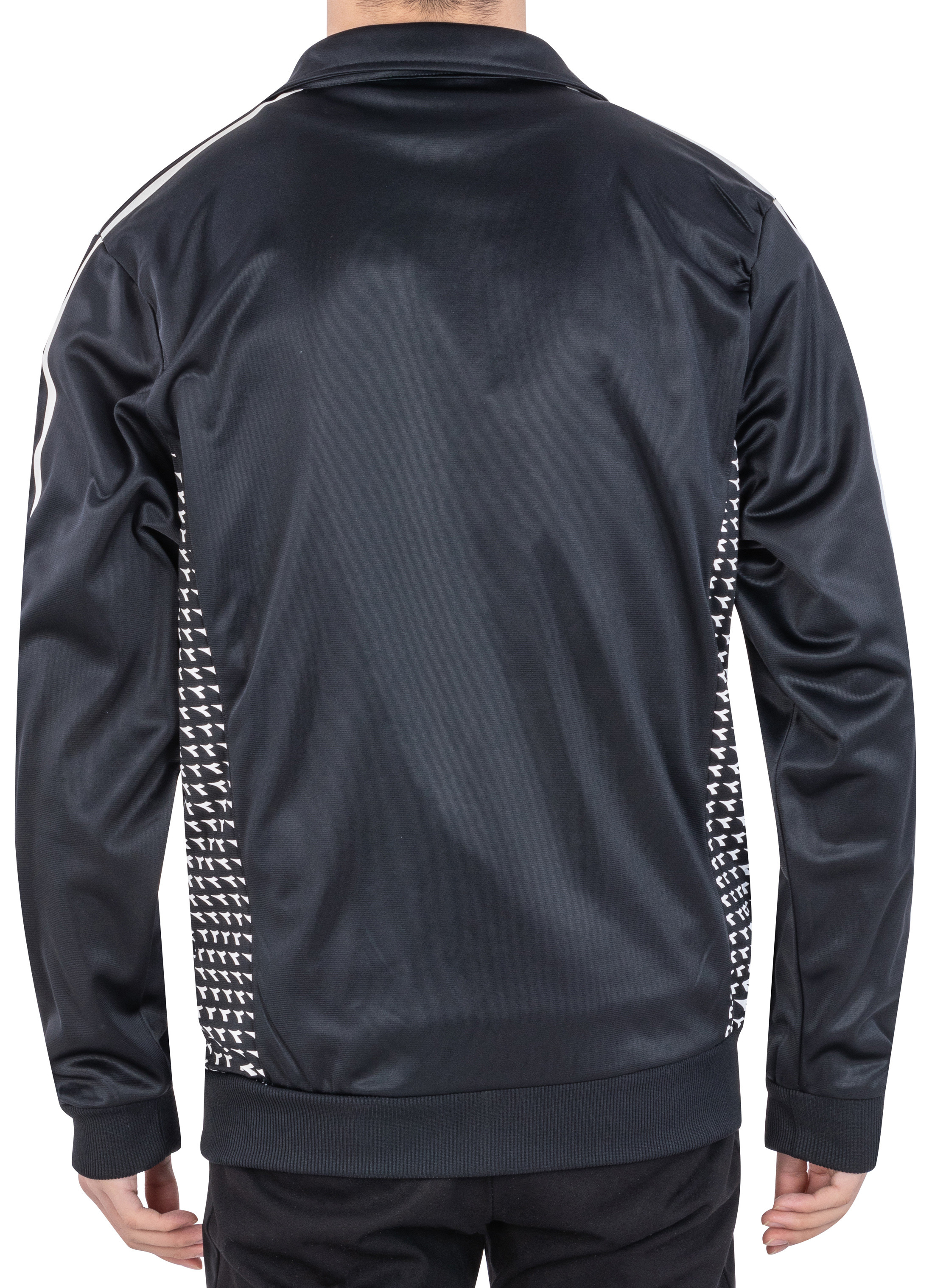 Interlock Fabric Black Hoodie Jacket With Zipper