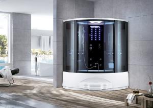 Quality Sector Tray Steam Massage Shower Enclosure Units 1500x1500x2200mm wholesale
