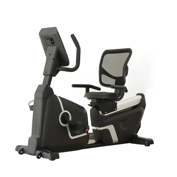 Cheap Horizontal Magnetic Cardio Machine Stationary Recumbent Exercise Bike for sale