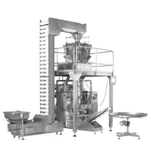 Quality 10 Heads Weigher Apple Banana Chips Packaging Machine wholesale