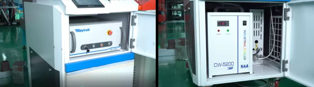 Non Contact Type Handheld Laser Cleaning Machine 100W 200W 300W