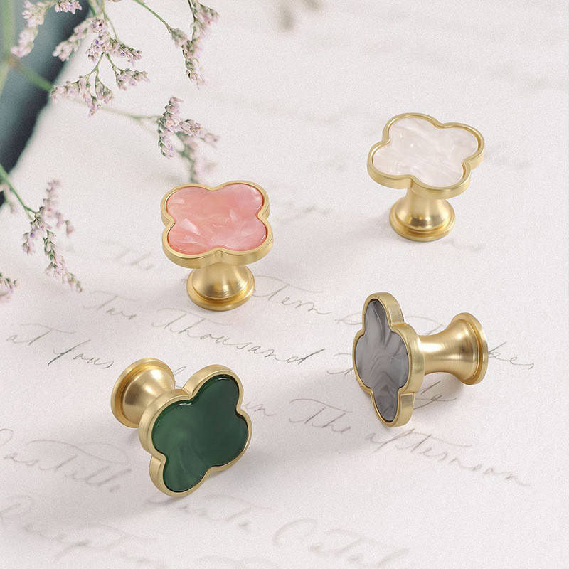 30mm Zinc Alloy Hexagon Knobs Handles Cabinet Pulls For Home Decoration