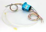 RJ405 Electrical Rotary Joints Collector Rings With Aluminum Alloy Housing