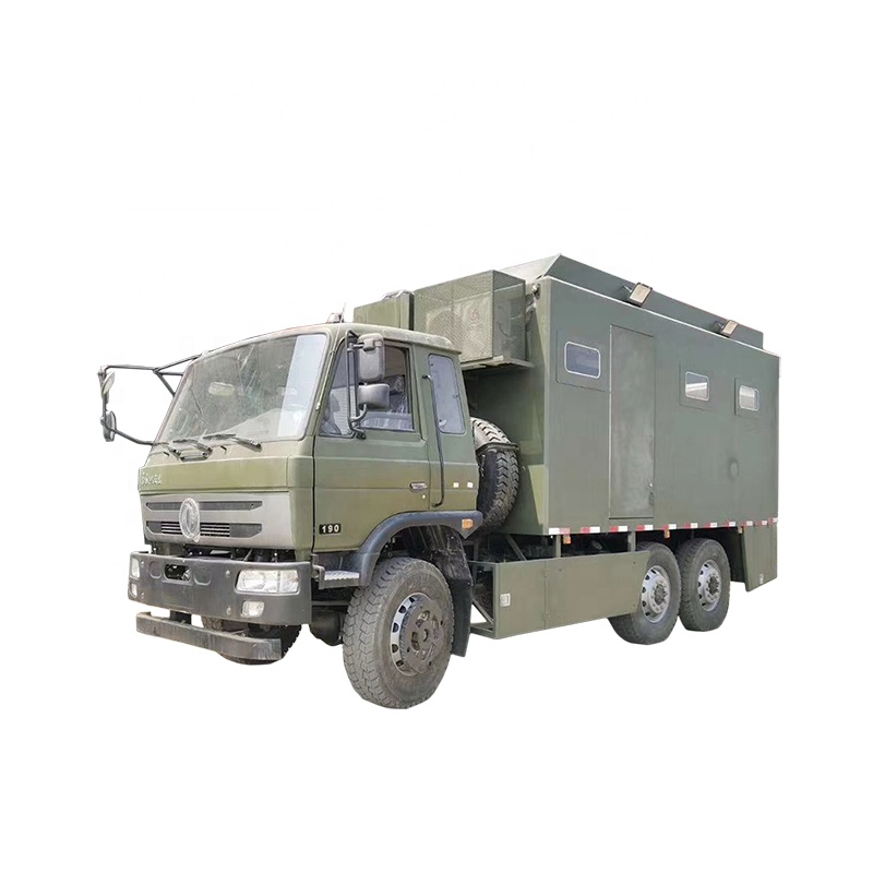 Used 6x6 Drive Diesel Fuel Fast Food Truck For Hot Dog And Ice Cream Vending In 2022